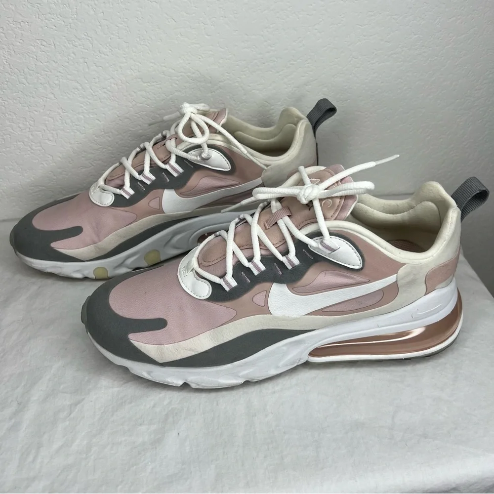 Nike Air Max 270 React Plum Chalk Stone Mauve 9.5